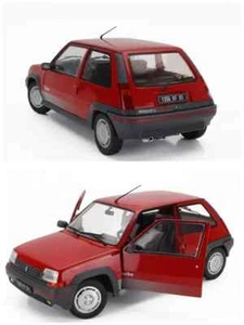 1/18 RENAULT 5 GT TURBO PH 1 SUPERCINCO 1985 ROJO SOLIDO - Imagen 1 de 8