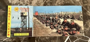Lackland Air Force Base, Texas Basic Training, Vintage Postcards Album Miniature - Picture 1 of 6