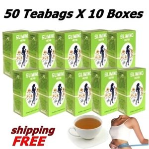 10 CAJAS ADELGAZANTE ALEMÁN HIERBA DELGADA TÉ DE DIETA DESINTOXICACIÓN QUEMADURAS CONTROL DE PESO LAXANTE - Imagen 1 de 7