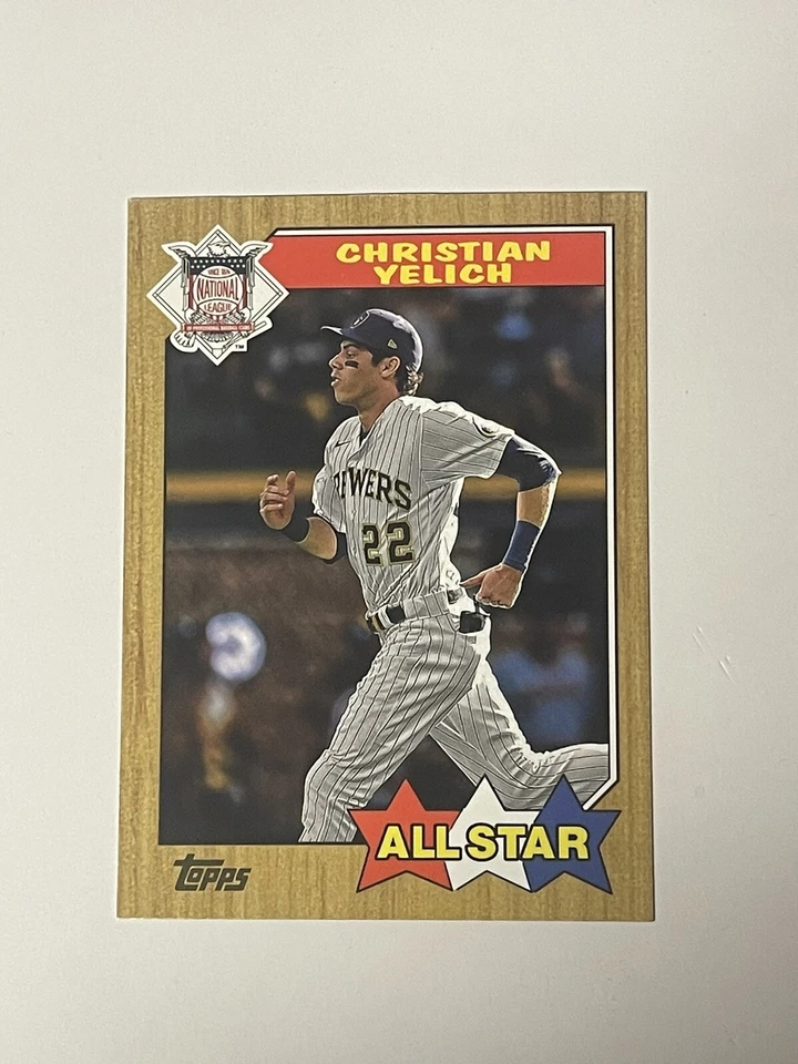 2022 Topps Box Loader #OTAS-7 Christian Yelich - Image 1 of 2