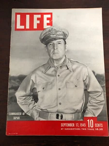 Life Magazine September 17, 1945 Commander of Japan - Picture 1 of 2