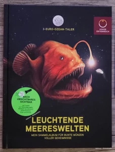 LEUCHTENDE MEERESWELTEN ⭐ SAMMELALBUM + UV-LAMPE ⭐ PASSEND FÜR 3 EURO TALER - Bild 1 von 1
