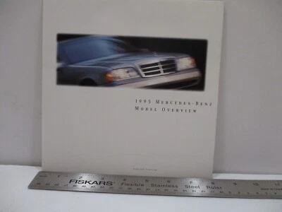 1995 Mercedes-Benz Full Line S-class E SL C S500 E320 E300 SL500 sales brochure - Image 1 of 4