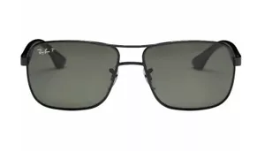 Nuevas gafas de sol polarizadas Ray-Ban unisex negras mate RB3516 006/9A - Imagen 1 de 5