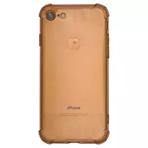 Transparent TPU Shock Proof Case Cover for iPhone 7/8/SE2/SE3 ORANGE - Picture 1 of 2
