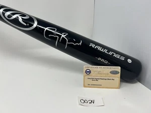 Greg Bird Yankees MLB Autographed Signed baseball Bat (Steiner COA) (MLB COA) - Picture 1 of 2