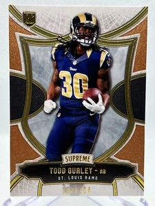 Todd Gurley II RC 2015 Topps Supreme #80 Cobre Novato/194 - Imagen 1 de 2