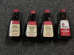 Vintage McCormick/ Schilling Assorted 1 oz. Bottles - Picture 1 of 3