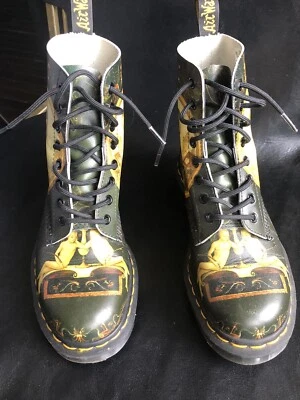 RARO Unisex Usado Dr. MARTENS LTHR Pascal Di Paolo Museo Coleccion. UK-5-US-7 EU38 Foto 1 de 4