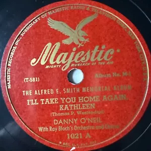 10" 78 RPM-Danny O'Neil-I'll Take You Home Again Kathleen/Easter Parade/1021 - Bild 1 von 4