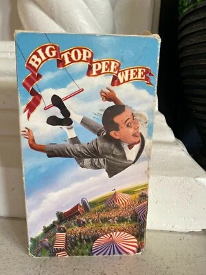 Big Top Pee-Wee 80s Pee Wees Playhouse VHS 1988 Paul Reubens Penelope Ann Miller - Image 1 of 4