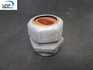 THOMAS & BETTS 1-1/4" STRAIN RELIEF CONNECTORS BUSHING CAT. 2443 Oval Cable - Foto 1 di 3
