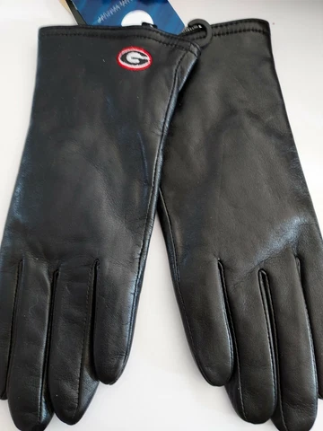 NCAA Georgia Bulldogs Thinsulate Genuine Leather Gloves NCAA,Sm Cover