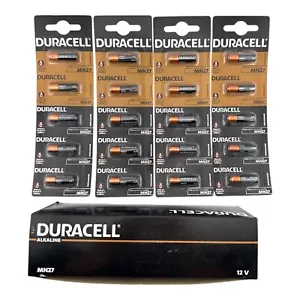 Pack Of 20 x Duracell 27 Alkaline 12V Battery (A27, MN27, GP27A, 8LR732) - Picture 1 of 4