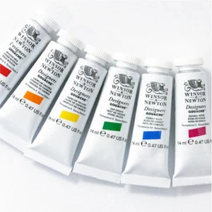 Tubos de pintura Gouache Winsor & Newton Designers 14 ml - 82 colores - pintura única - Imagen 1 de 83