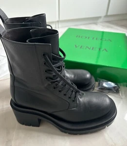 Bottega Veneta lug ankle Boot Military Calf - Bild 1 von 8