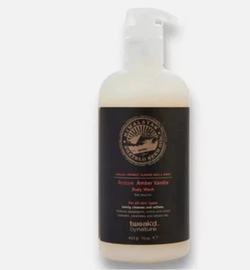 Tweak'd Restore  Amber Vanilla Body Wash New Sealed with Pump 16 oz - Picture 1 of 4