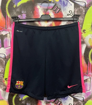 Pantalones Cortos de Entrenamiento Barcelona FC 2014 2015 España Fútbol Fútbol Nike Hombres Talla L Foto 1 de 4