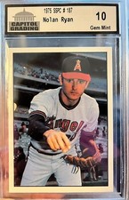 1975 SSPC NOLAN RYAN #187 - 10 Grade