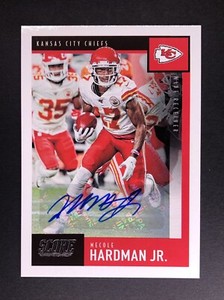 Mecole Hardman 2020 Score Autograph #138 Chiefs