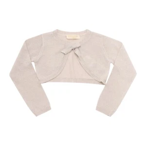 5505AP coprispalle bimba MONNALISA gril kid sweater LUREX - Picture 1 of 4