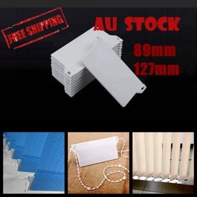 89/127mm Vertical Blind Bottom Weights For Slats Drapes Curtain DIY Repair Parts - image 1 of 2