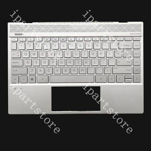 New Upper Case Palmrest Backlit Keyboard For HP Envy 13-AH 13-AH0051WN - Afbeelding 1 van 4