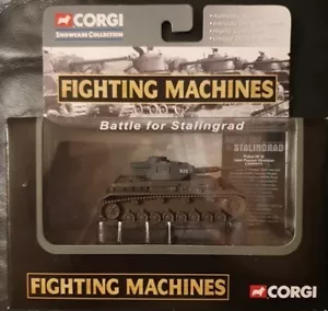 Corgi Fighting Machines Battle For Stalingrad PZKW IV PANZER CS90059 Model Tank - Picture 1 of 3