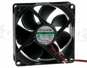 Sunon HA80251V4-000U-999 80mm x 80mm x 80mm Fan, 3Pin (Black/Red 2 Wire) - Picture 1 of 2
