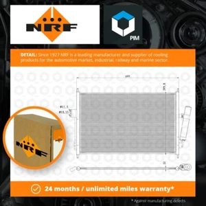 Air Con Condenser fits ISUZU D-MAX Mk2 2.5D 2012 on AC Conditioning NRF Quality - Picture 1 of 7