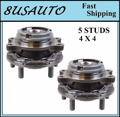 Front Wheel Hub Bearing Assembly Fit INFINITI G35 (AWD) 2007-2008 (PAIR) - Image 1 of 3