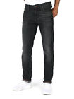 Tommy Hilfiger - Męskie dżinsy slim fit stretch vintage czarne - długość 34
