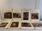 Lot Of 8 Goya Degas Manet Toulouse-Lautrec Gauguin Abrams Art Books 16 Prints