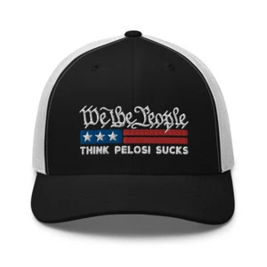 Sombrero We The People, Nancy Pelosi apesta gorra de camionero - Imagen 1 de 15