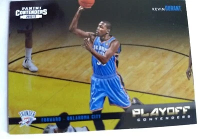 KEVIN DURANT, 2012-13 PANINI CONTENDERS #3, THUNDER - Image 1 of 2