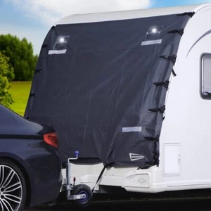 Caravan Front Towing Protector LED Stone Chips Dirt Bugs Protection Streetwize - Picture 1 of 6