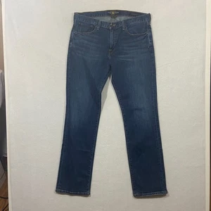 Jeans Lucky Brand Para Hombre 34x32 Azul 221 Calce Original Recto Lavado Oscuro Olin Oscuro - Imagen 1 de 11