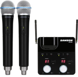 Samson Concert 288m Handheld Dual-Channel Wireless System with Q8x Microphone - - Picture 1 of 11