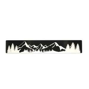 Billetworkz Mountains License Plate Delete Compatible with Subaru WRX/STI - Picture 1 of 3