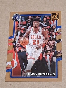 Tarjeta de Jimmy Butler Donruss NBA 2017-18 #86 Timberwolves Chicago Bulls Warriors - Imagen 1 de 2