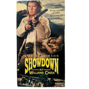 Showdown At Williams Creek VHS 1991 Republic Pictures Tom Burlinson R Movie - Picture 1 of 9