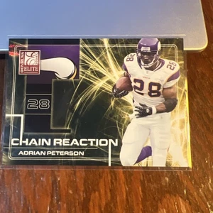 Adrian Peterson 2008 Donruss Elite Chain Reaction Gold /800 #CR-1 Vikings NM-MT - Picture 1 of 6