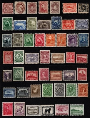 Canada Newfoundland - Scott 1 /243 & C1 MH / MLH / MNG - Image 1 of 2