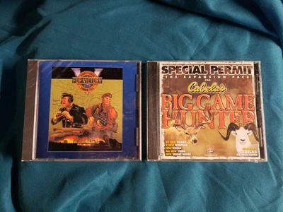 90's LOT of 2 SEALED V For Victory Arnhem 1944, Big Game Hunter NEW CD-ROM's - Image 1 of 2