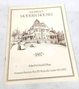 SHOPPELL'S MODERN HOUSES, 1887 By Donald J. Berg Antiquity Reprint - Picture 1 of 6