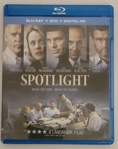Spotlight (Blu-ray, 2015) w/ DVDs Movie Entertainment Digital HD Drama Film - Picture 1 of 24