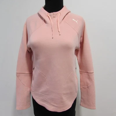 Puma Women’s Hoodie Peach  Chest Size 36/38 UK Size M Sku Y11628 - Image 1 of 4