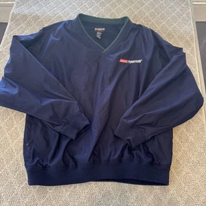 Ultraclub Collection Mens Pullover Windbreaker XXL Navy Blue Coleman Powermate - Picture 1 of 15