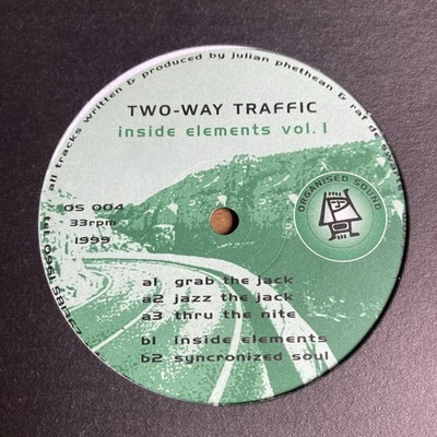 Two Way Traffic - Inside Elements Vol. 1 - Organised Sound - Tech House 12”   - Image 1 of 4
