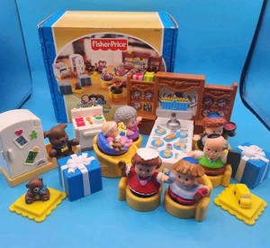 Fisher-Price Little People Hanukkah Juego Completo Música No Reproducir Caja Original - Imagen 1 de 13